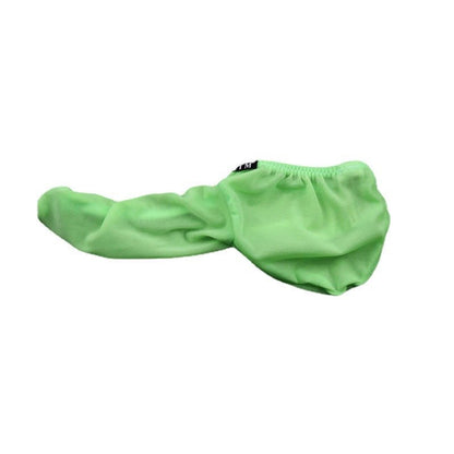 Men's U-Shaped Pouch Underwear Stretchy Ice Silk Cock Sock Erotic Lingerie - JJT022