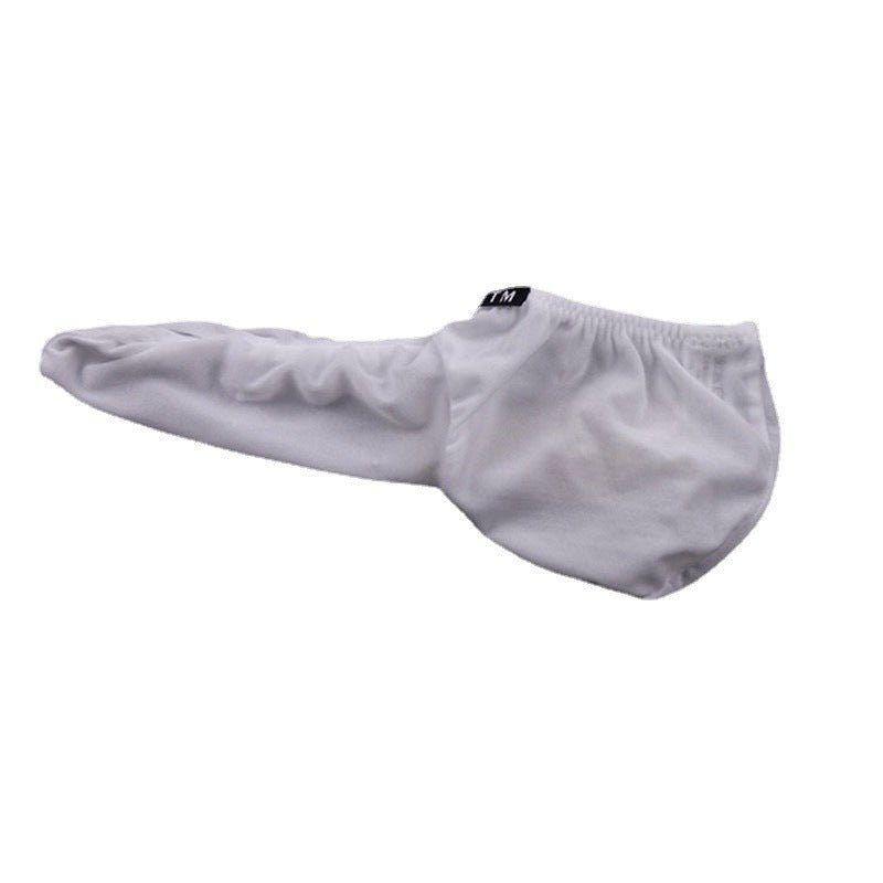 Men's U-Shaped Pouch Underwear Stretchy Ice Silk Cock Sock Erotic Lingerie - JJT022