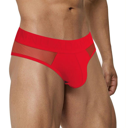 Men's Ultra Sexy Nylon Transparent Thong - SJK016