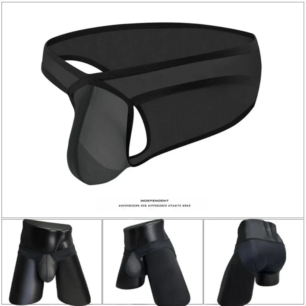Men's Ultra-thin Transparent Sexy Briefs - SJK060