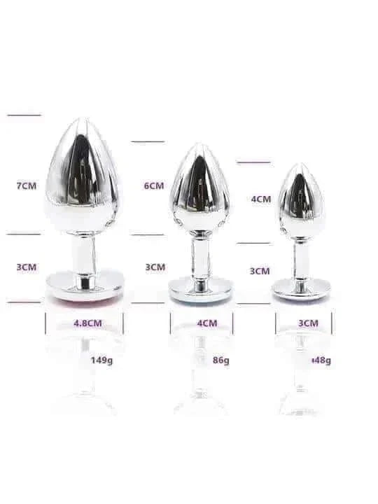 Metal Total with Drilled Butt Plugs - PJ017