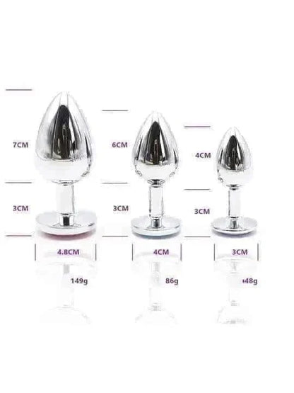 Metal Total with Drilled Butt Plugs - PJ017