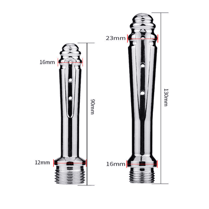 Metal Vaginal Anal Douche Enema Kit - PJ022