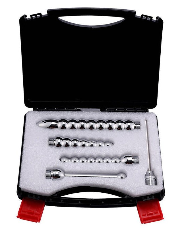 Metal Vaginal Anal Douche Enema Kit - PJ023