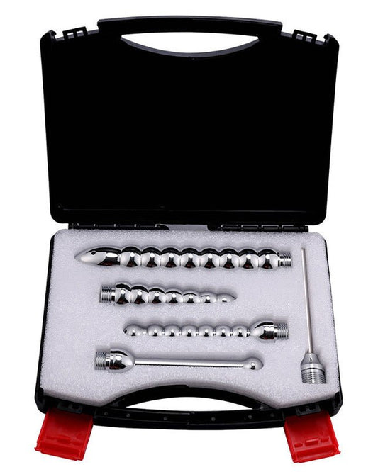 Metal Vaginal Anal Douche Enema Kit - PJ023