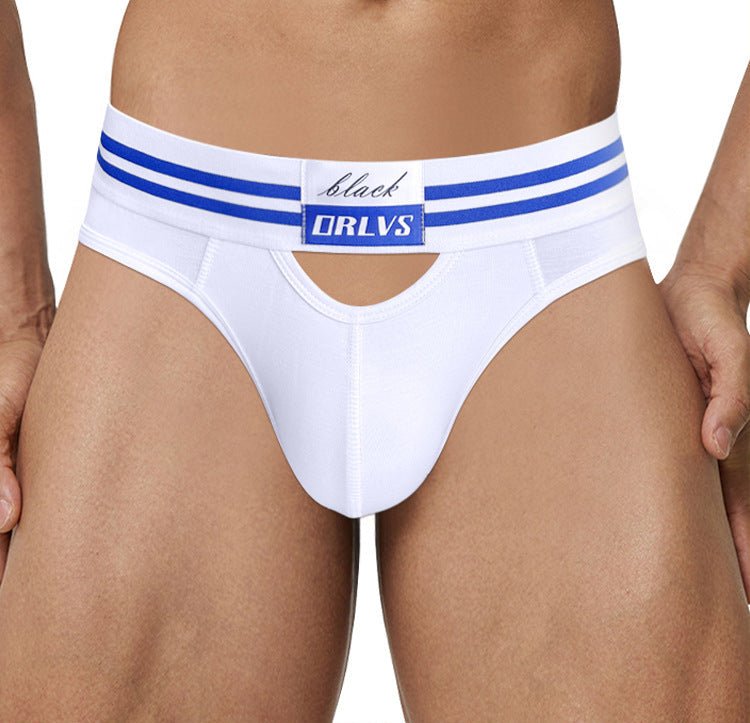Modal Front and Back Hole Triangle Briefs - SJK023