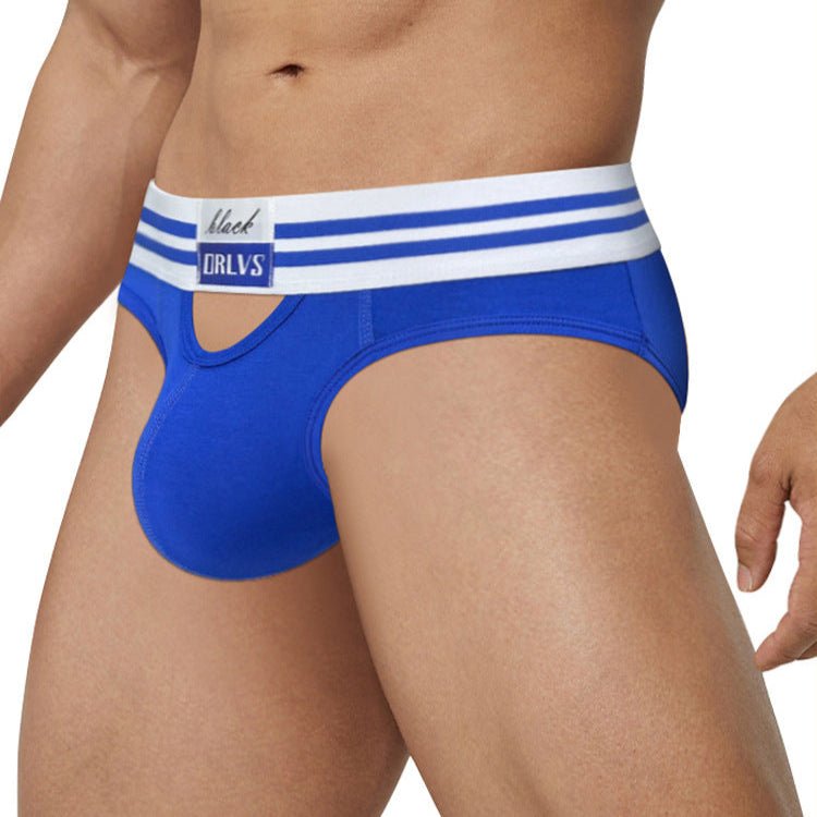 Modal Front and Back Hole Triangle Briefs - SJK023