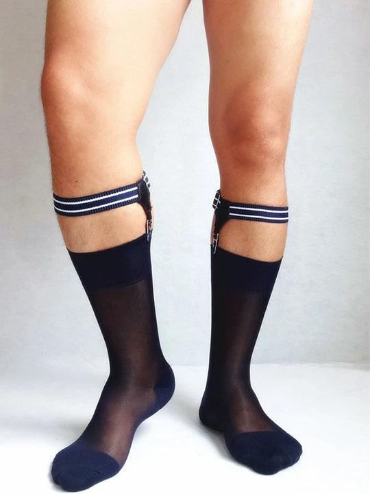 Men's Non-Slip Adjustable Sock Suspenders